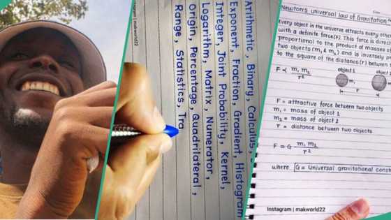 Man's smooth handwriting with normal pen and paper looks like calligraphy, video goes viral