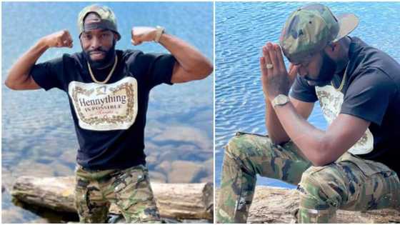 Massive joy as US rapper Robert Hampton undergoes successful stomach surgery to remove cancer; peeps react