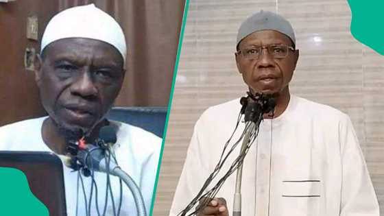 Bayan jana'izar Dr Idris, wani limami ya ja sallar Juma'a a masallacin Dutsen Tanshi