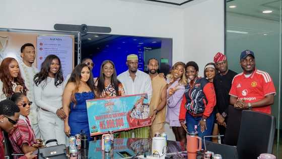 BBNaija 2026 winners, others storm Guinness Nigeria headquarters for rain of rewards