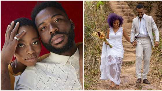 "We dated for 9 years": 34-year-old lady with university qualifications pays her own bride price, gets married