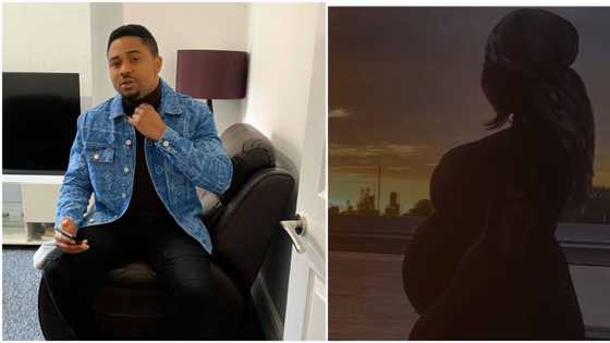 “My heart is full of joy” Actor Mike Godson welcomes baby boy with fiancee in the UK, shares cute baby pics