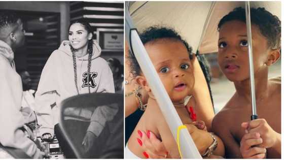 "He has the strongest genes": Wizkid gives the world 1st full look at 2nd son with Jada, Zion spotted