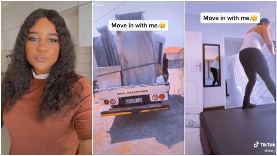 "It was well planned": Lady moves into another house with brand new things after leaving 6 months old marriage