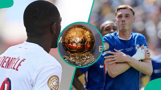 Dembele drops in latest Ballon d'Or power rankings as Palmer moves into top 3