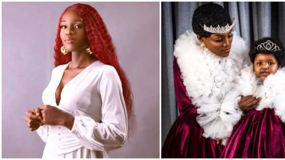 Actress/singer Bukunmi Oluwasina marks daughter's birthday in matching outfits