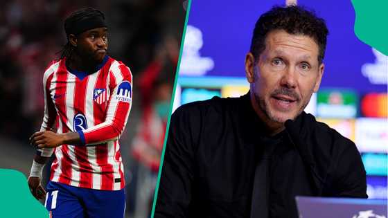 Ademola Lookman shares what Diego Simeone told him before his goal vs Man United