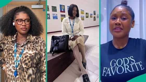 Nigerian lady who moved to UK mentions amount left in her account 2 days after receiving salary