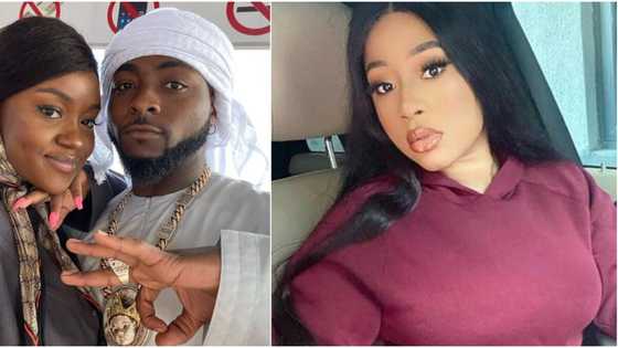 Davido tags IG model an idiot after she exposed him for sliding into her DM (video, screenshot)