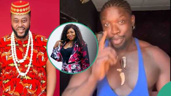 "Why Do u Hate Women?" Actor Benson Okonkwo slams VeryDarkMan over Mr Ibu's wife vs Jasmine saga