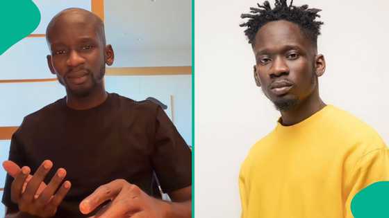 Controversy trails Mr Eazi's bald look months after wedding to Temi Otedola as man makes bold claim