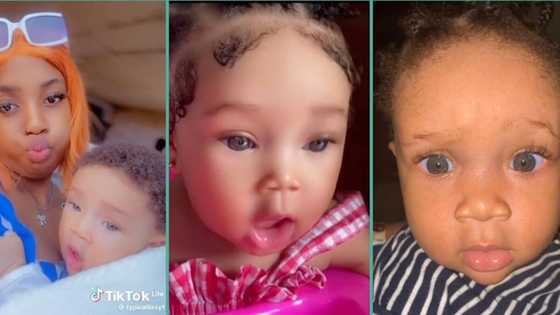 "I pray for this kind of blessing": Baby girl with grey eyes becomes huge sensation on TikTok