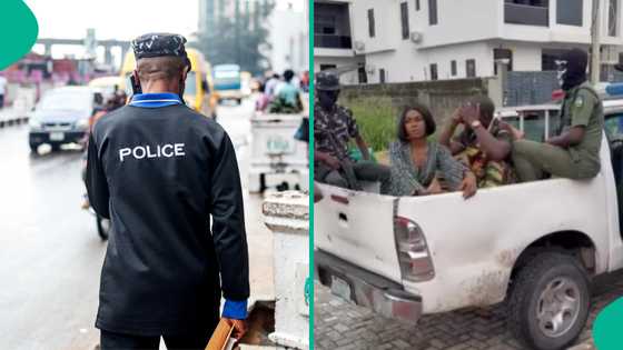 Drama as police arrest Nollywood actors on movie set, video trends