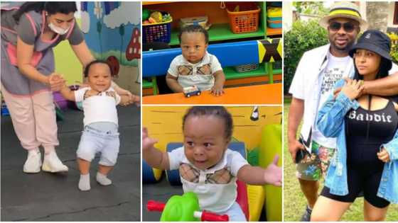 Rosy Meurer shares adorable photos, video of son laughing as she picks him from school on first day, fans gush