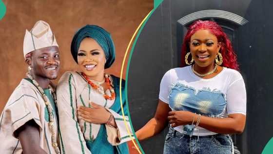 Portable, wife Bewaji taunt his baby mamas as they board flight for a trip: “Leave people husband"