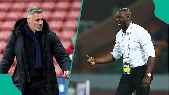 Augustine Eguavoen berates Jamie Carragher after unsavoury AFCON comments