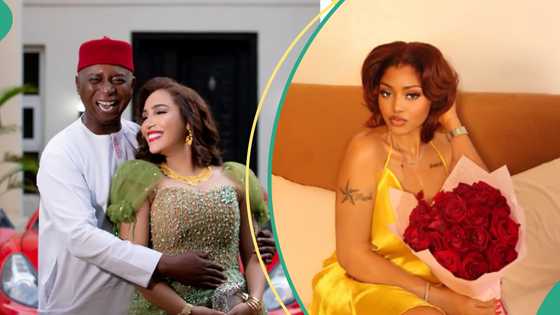 Ned Nwoko seen with Moroccan wife Laila Charani amid Regina Daniels’ abuse allegations