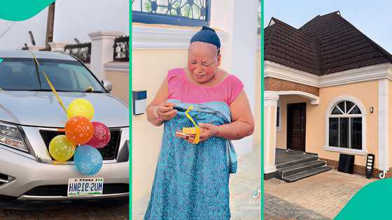 Nigerian man builds house for mother, shares emotional video that sparks reactions online
