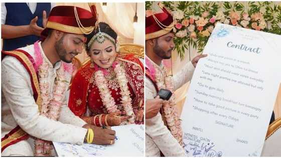 "We have eaten 2 already": Newly-wed couple signs contract, agrees to eat only one pizza per month