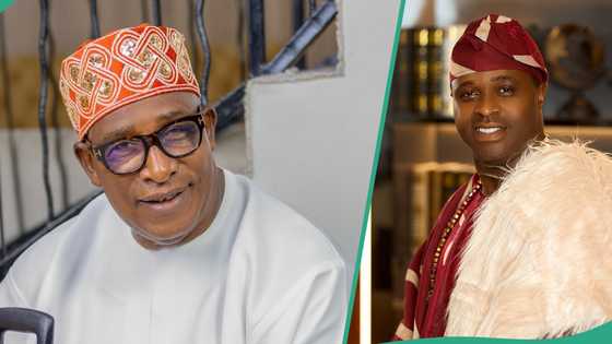 Oga Bello Speaks on Why His Kids Will Not Inherit Anything From Him, Gushes Over Femi’s Success