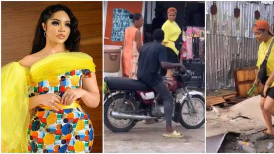 "She dey break bottle like ajebutter": BBNaija's Nengi turns 'area girl', blows hot for okada man in video