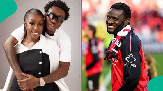 Super Eagles star Victor Boniface gifts Zlatan Ibile 3 cows ahead of his upcoming wedding, video