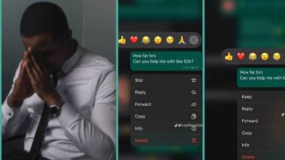 Chats leak as man carries out friendship test on his friends, asks for N50k each, people react