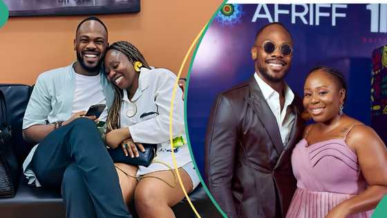 Daniel Etim's wife gives him go-ahead to kiss as many actresses as he likes: "Anybody you want"