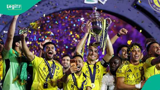 Cristiano Ronaldo scores brace as Al Nassr win Saudi Pro League in seven years
