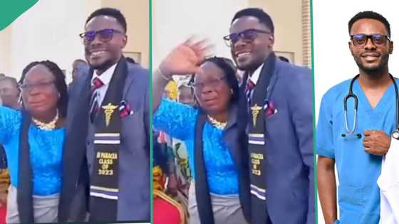 "I vowed to achieve it": Man who's mum was hospital cleaner becomes a doctor, makes her proud