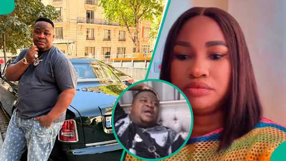 "I feel in love with him, I was stupid": Cubana CP's 'baby mama' exposes bare backside, insults him