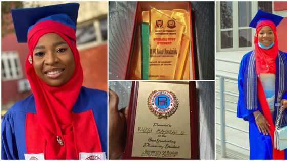 Young Nigerian lady makes distinctions in all her courses, emerges overall best graduating student in pharmacy