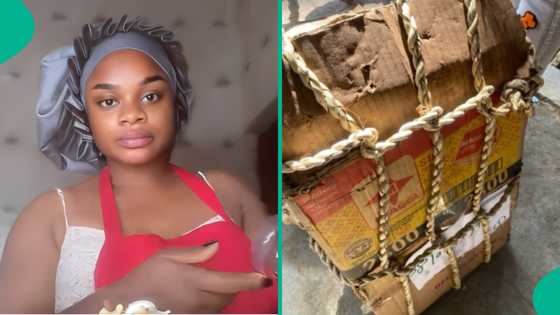 Lady who bought N120k carton of fish in Kano and waybilled it to Owerri cries out over what she saw