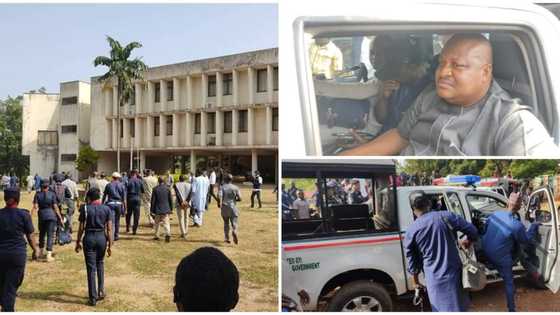 Drama in Plateau as police arrest impeached Speaker, 10 Assembly members
