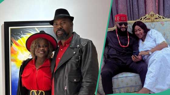 Linc Edochie’s wife, Yinka, says she doesn’t have ovaries, fans react: “Keep your marriage offline”