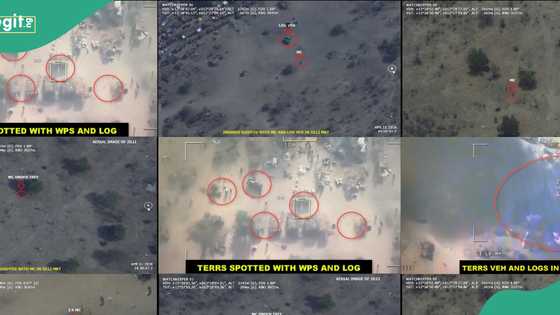 Nigerian army precision airstrikes destroy ISWAP logistics hub in Borno