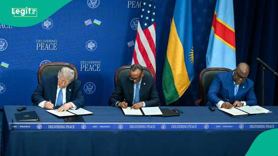 US president Trump hosts Rwanda and Congo leaders for historic peace agreement