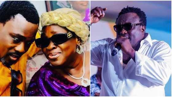 Zero rivalry: Moment Saheed Osupa video called Pasuma to sympathise with singer over mum's death trends