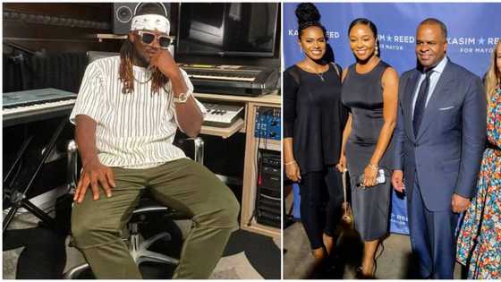 Paul Okoye's wife, Anita, bags new job with US mayoral candidate amid divorce rumours, posts photos