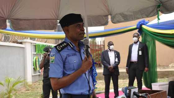 Just in: Mohammed Adamu officially bows out of service, hands over to new IGP Usman Baba