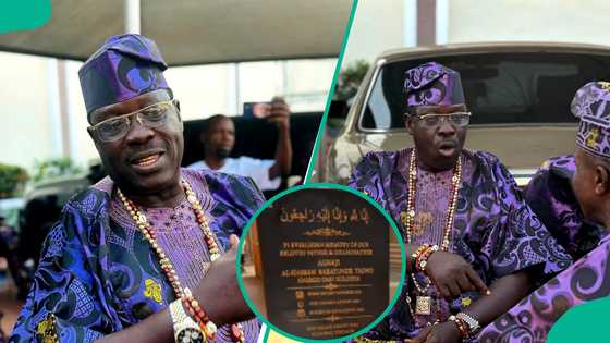 Video of late actor Ogogo's completed grave in Ilaro surfaces online, fans react