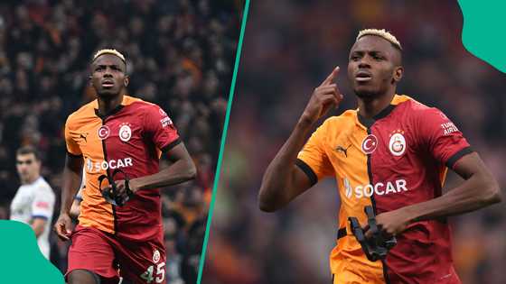 Photos: Victor Osimhen’s nephew joins Galatasaray academy for training