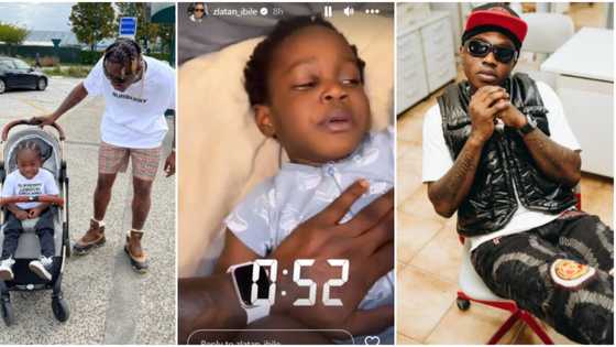 "He dey even say amen": Zlatan desperately casts out spirit making his son stay awake all night