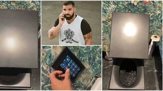 Snake will need a code to enter: Hilarious reactions trail Drake's automated toilet that uses button to flush