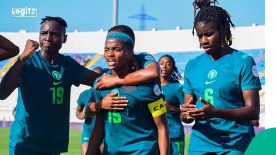 WAFCON 2025: Rasheedat Ajibade in tears after receiving Woman of the Match award, video