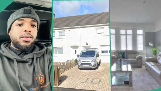 "You made me proud": Man overjoyed as his younger brother buys big house in UK after 7 years