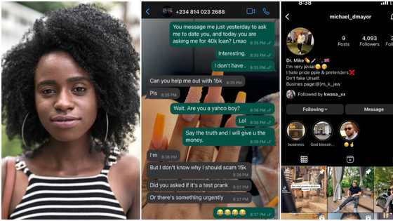 "I have really suffered in this life": Nigerian lady cries out, leaks chat with yahoo boy asking her out