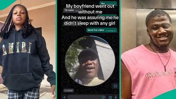 Lady shares how boyfriend proves his faithfulness to her with live video updates, people react