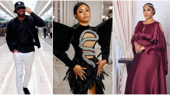 Flavour's baby mama Sandra pens beautiful message as she hails sister Bella for getting into Biggie's house