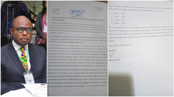 Justice4Sylvester: Man withdraws his kid from boarding school over bullying, shares letter, Nigerians react